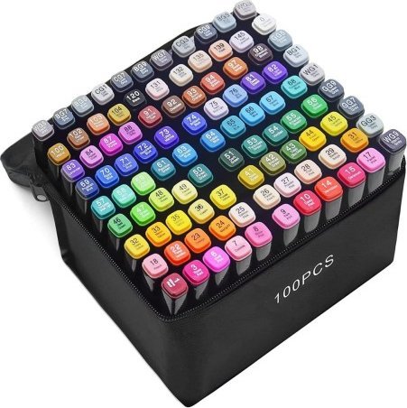 ExtraLink Extralink | Sada alkoholových fixů | fixy, fixy, fixy, 100 kusů