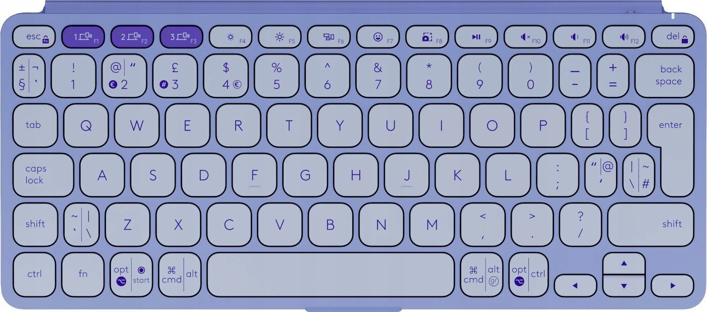 Logitech Keys-To-Go 2 - LILAC - US - INTNL