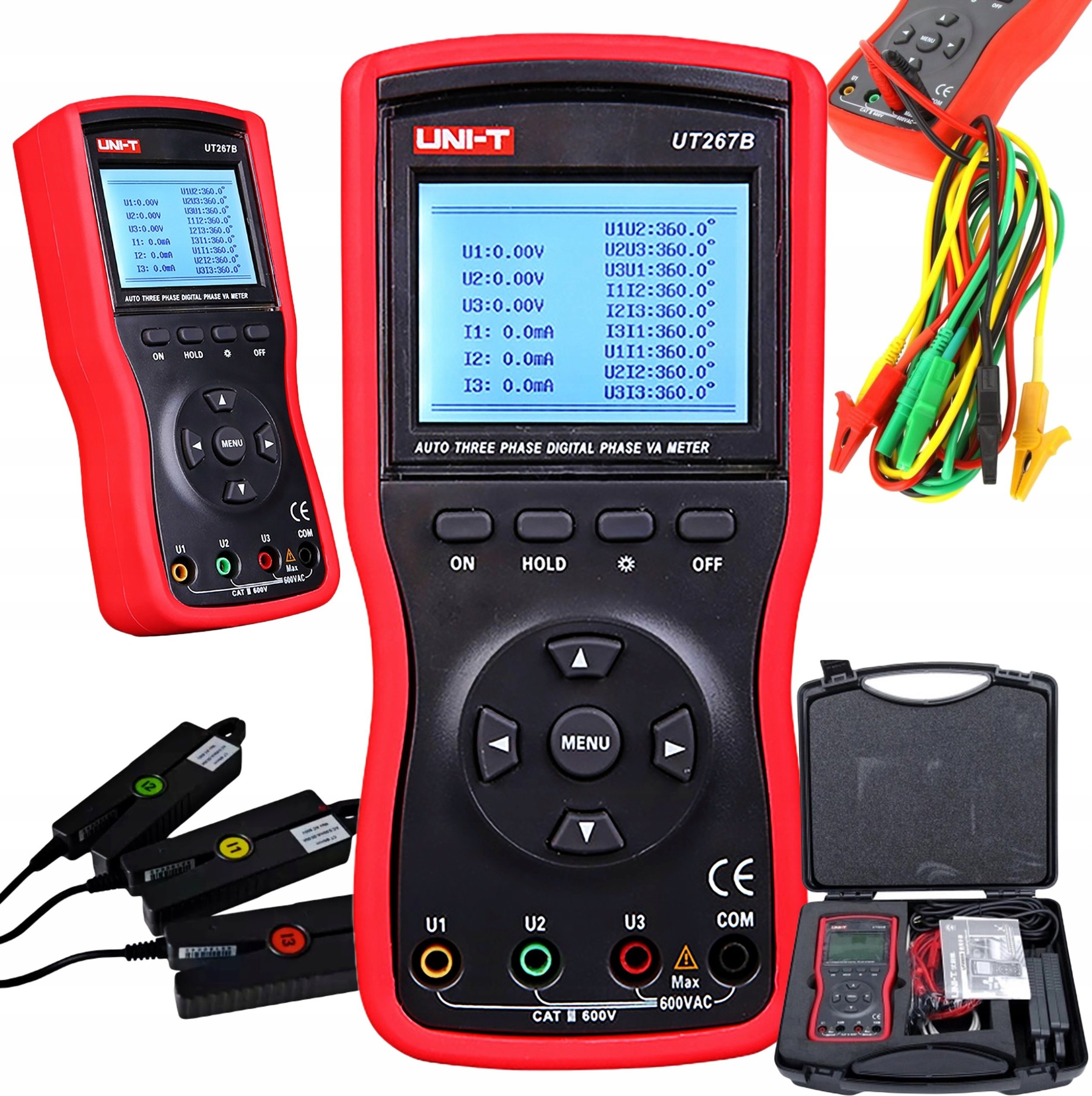 Uni-T Třífázový měřič elektrických parametrů Uni-T UT267B