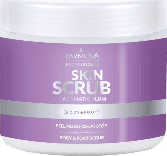 XXXX____Farmona Professional (Farmona) Farmona SKIN SCRUB AROMATIC PLUM Peeling na tělo a chodidla 500g.