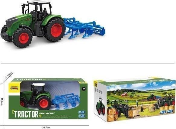 TRAKTOR SE ZEMĚDĚLSKÝM STROJEM