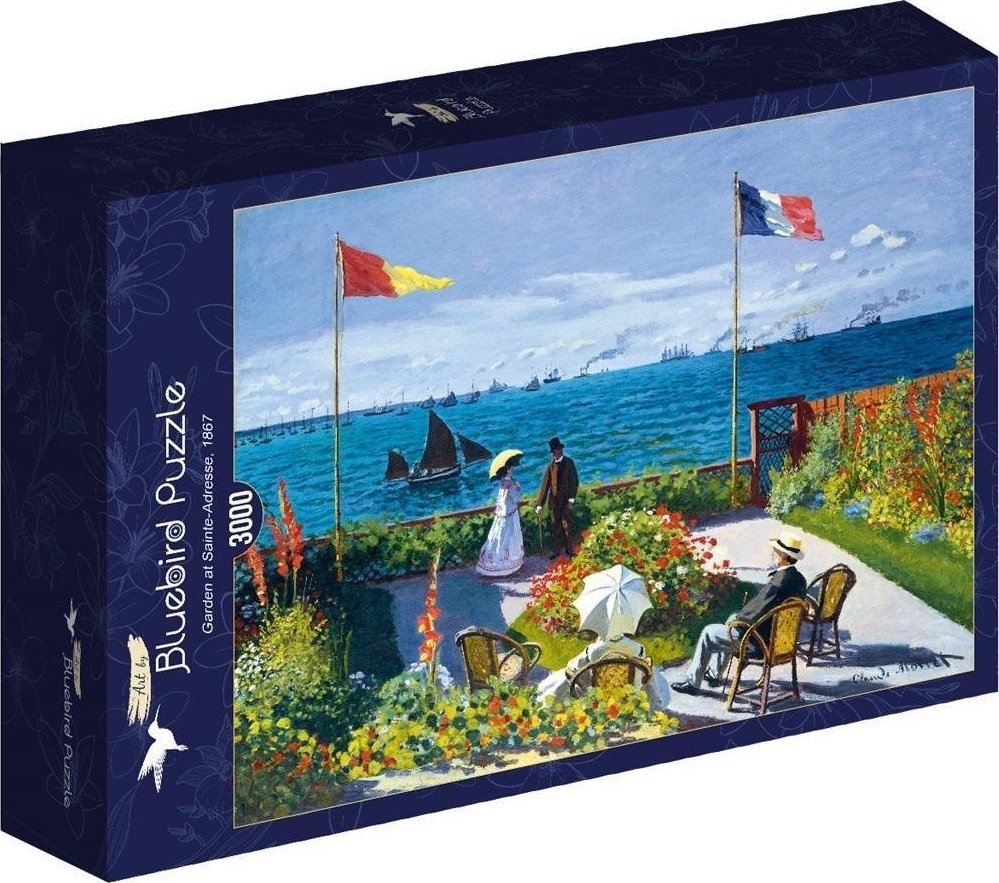 Bluebird Puzzle Puzzle 3000 Terasa s výhledem do zahrady, Monet 1867