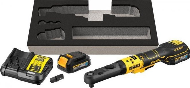 Nárazový utahovák Dewalt AKUMULÁTOROVÁ RAHÁČKA 1/2   3/8   XR 18V 2*1,7AH (1 ks)