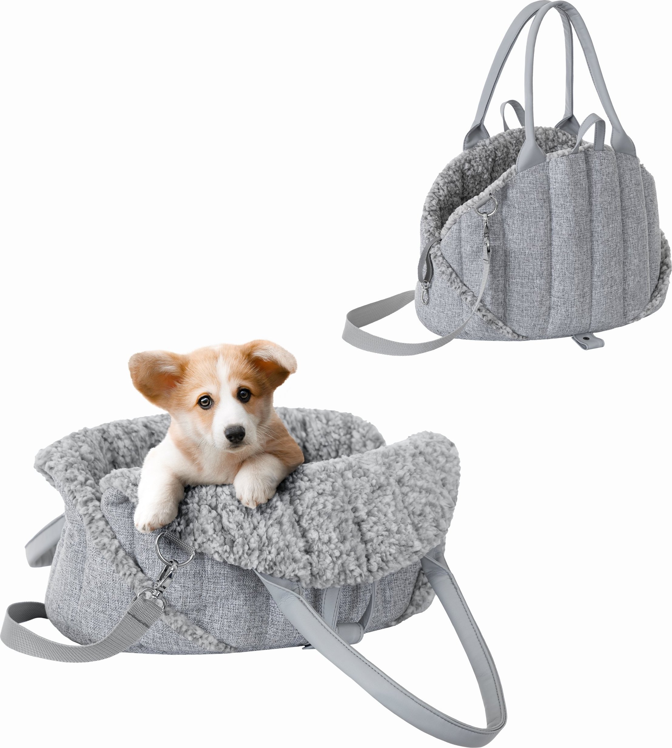 TAŠKA DOGGY R2 SEA SHELL INARI ŠEDÁ