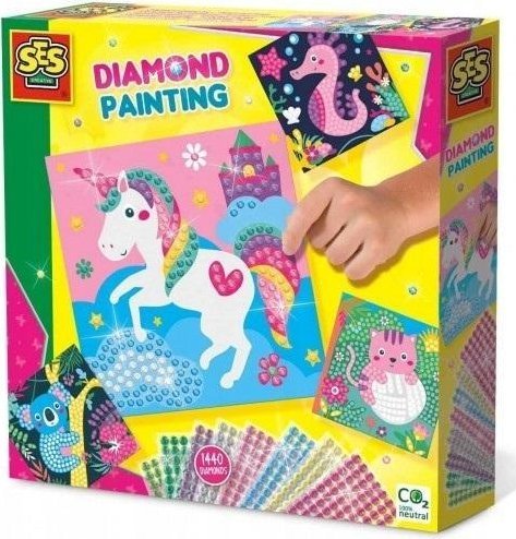 Mozaiková diamantová malba SES Creative 14701