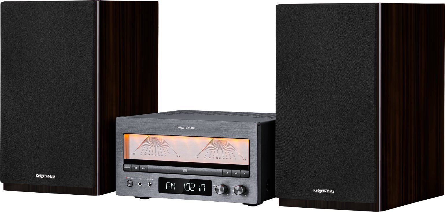 HiFi systém Kruger&Matz Kruger&Matz KM1995 (zesilovač třídy A, CD, USB, Bluetooth, digitální rádio DAB+, FM)