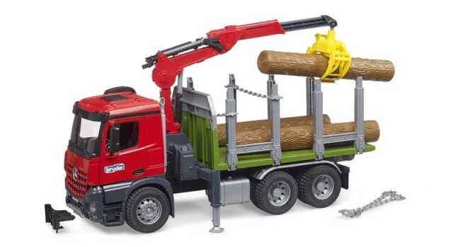 Mercedes Benz Arocs nákladní automobil na přepravu dřeva, model vozidla