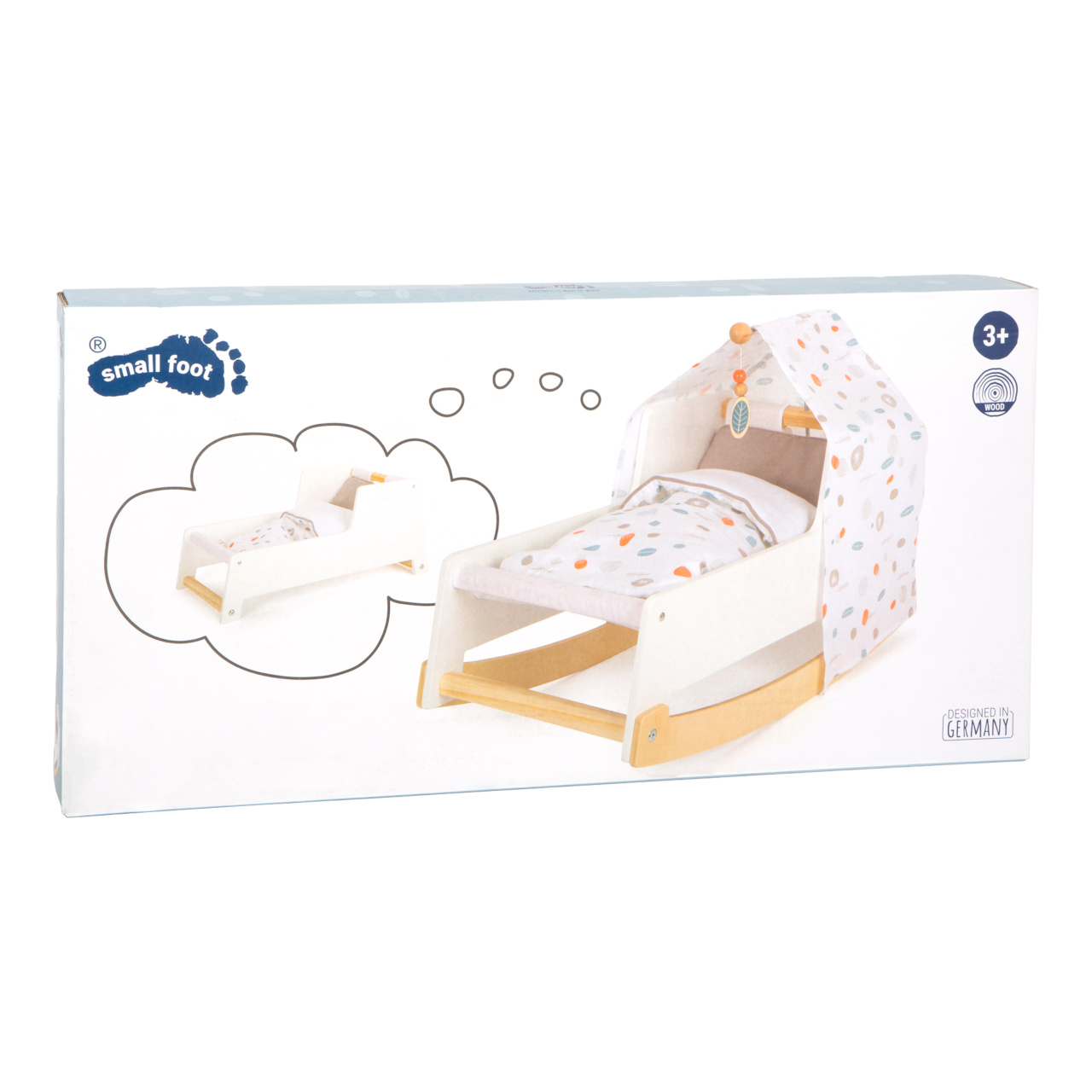 small foot Kolébka pro panenky Little Button