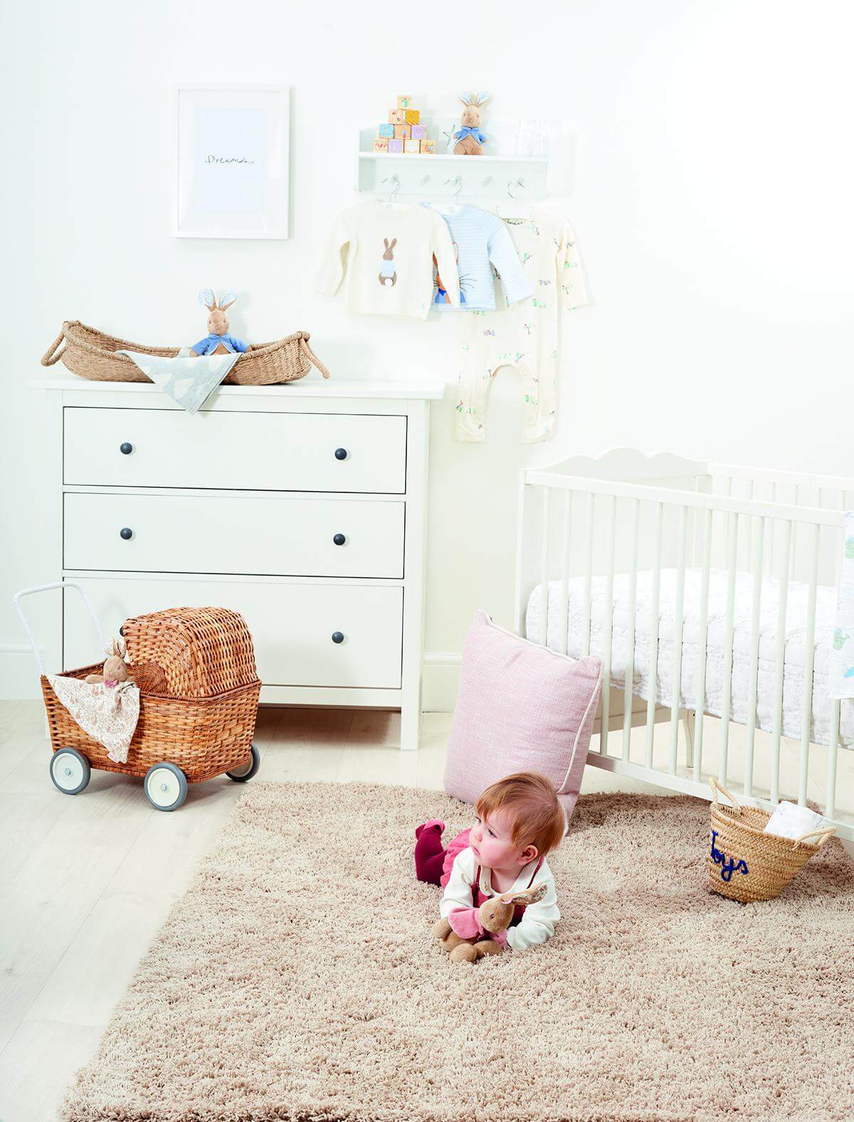 Rainbow Plyšový králíček Flopsy Bunny s dlouhýma ušima