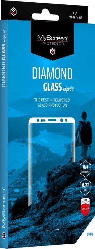 MyScreen Protector Xiaomi Mi Note 10/Mi Note 10 Pro/10 Lite/CC9 Pro - Tvrzené sklo na celou obrazovku MyScreen DIAMOND GLASS edge3D (černý rám)