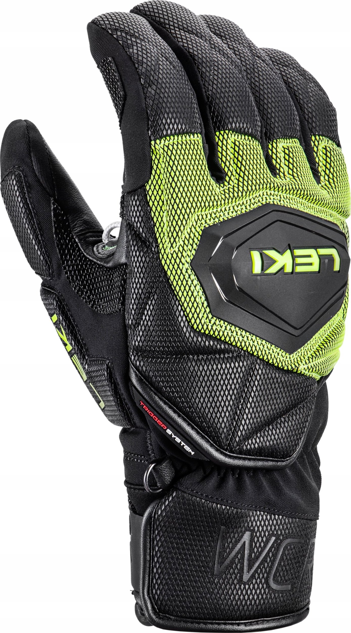Leki  GLOVES WCR Coach 3D lemon 9.5