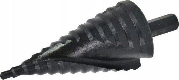 AWTools STEP VRTACÍ SPIRÁLA/ 4-22mm/ AICrN/ ČERNÁ