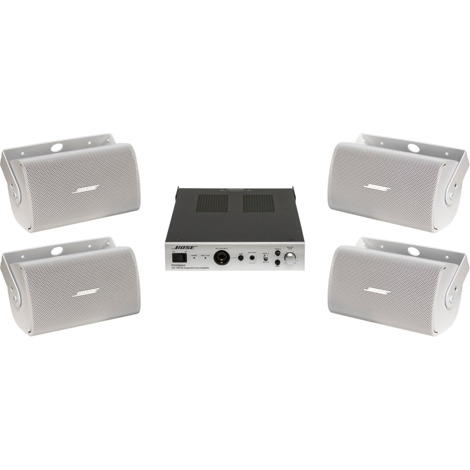 Bose AudioPack Pro S4 weiß