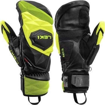 Leki LEKI GLOVES WCR Venom SL 3D MITT černo-ledový citron 9.0
