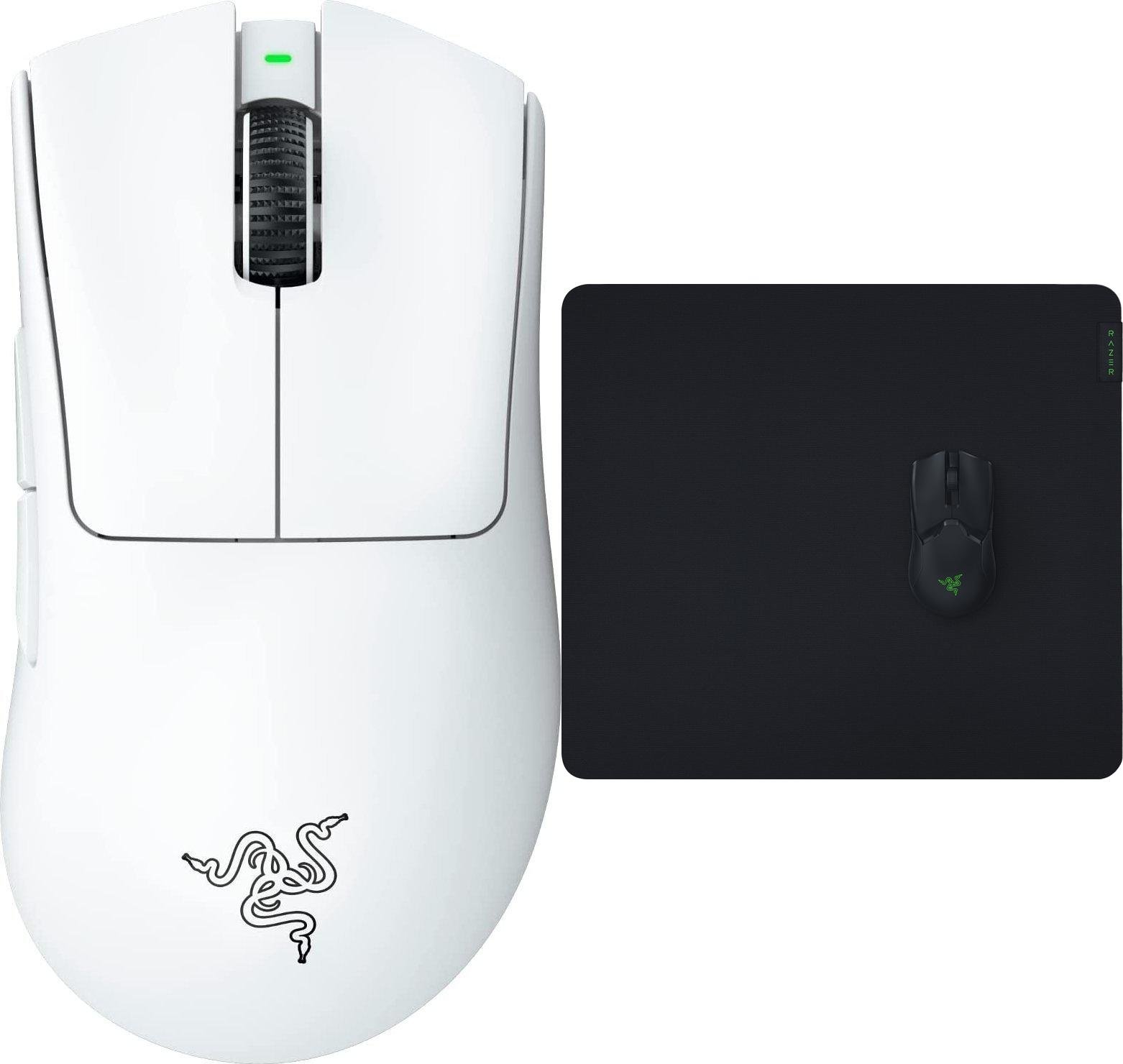 Myš Razer DeathAdder V3 Pro (RZ01-04630200-R3G1) + myš Razer Gigantus V2 L (RZ02-03330300-R3M1)
