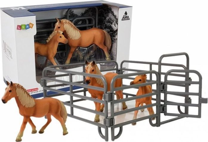 Lean Sport Figurka Animals - Koně, Farma, Hříbě, Poník, Farma (7117)