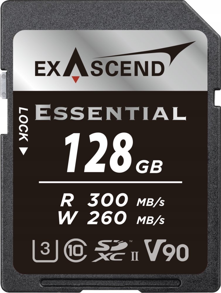 Karta ExAscend Paměťová karta ExAscend Essential UHS-II V90 128GB