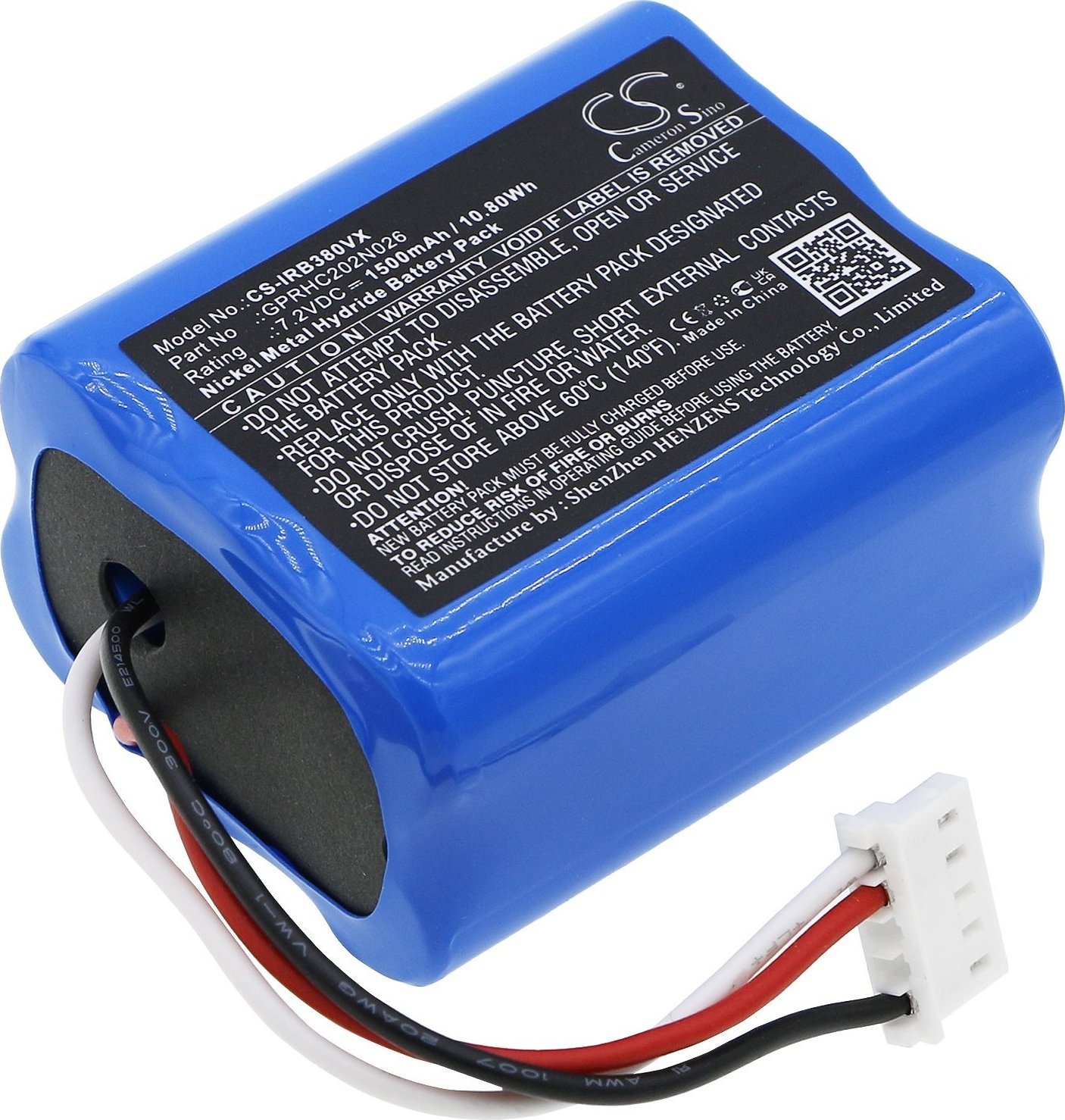 Cameron Sino akumulátorová baterie 4409709 Pro Irobot Braava 380 380t 381 2000 300 5200b / Cs-irb380vx