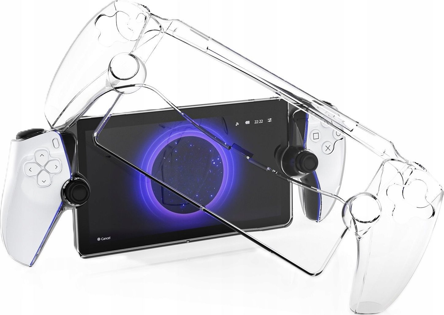 JYS Pouzdro pro konzoli Sony Playstation PS Portal / Průhledné / P5187