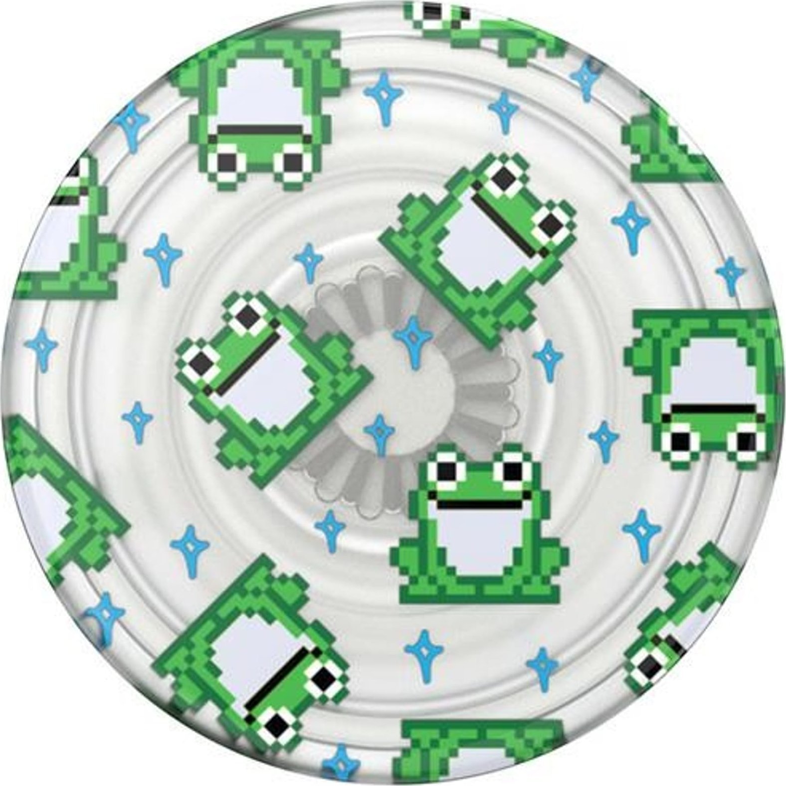 PopSockets Držák a stojan PopSockets PlantCore Grip 8 Bit Frogs 806485