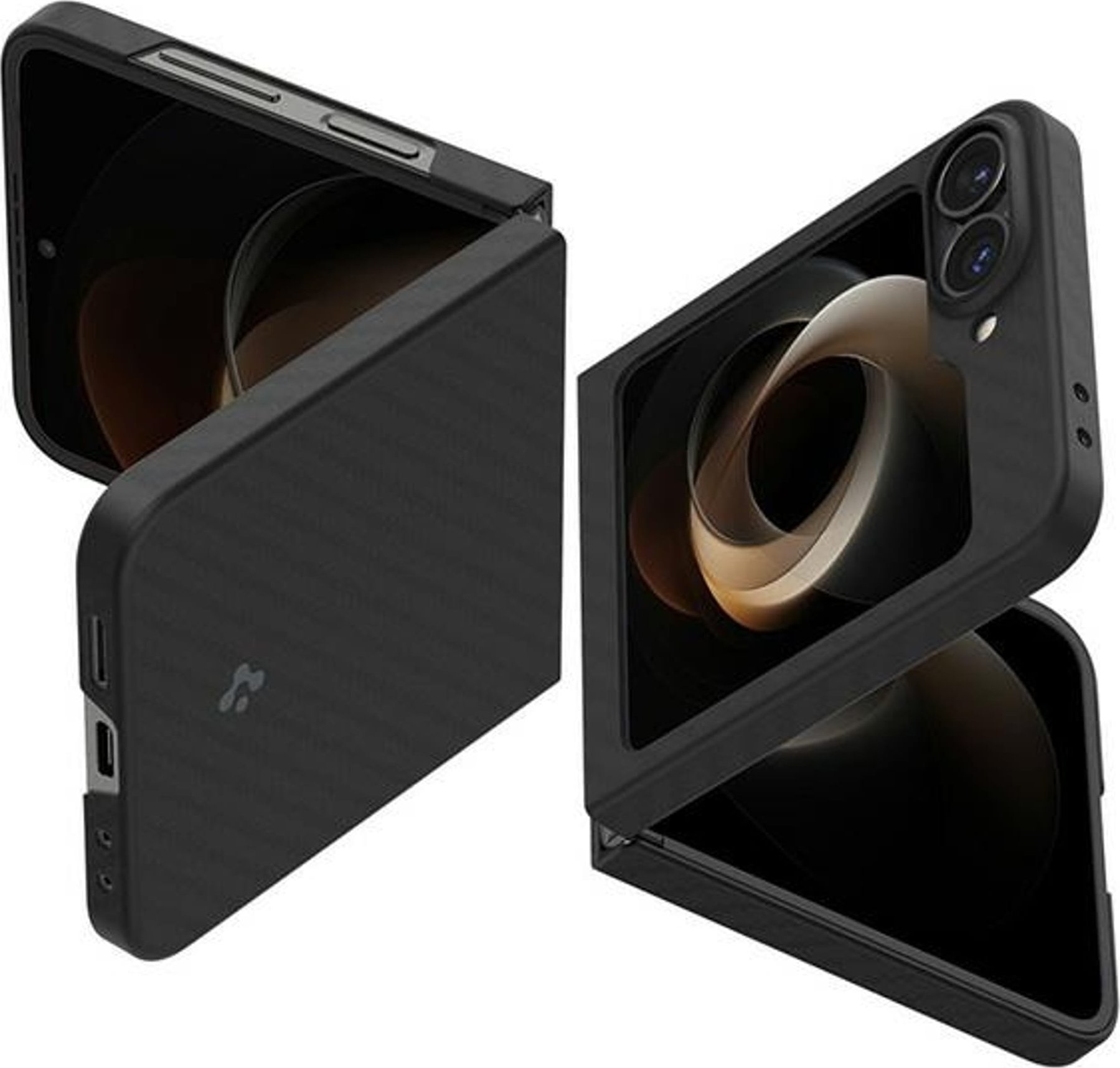 Spigen Spigen Airskin – pouzdro pro Samsung Galaxy Z Flip 6 (Aramid Black)
