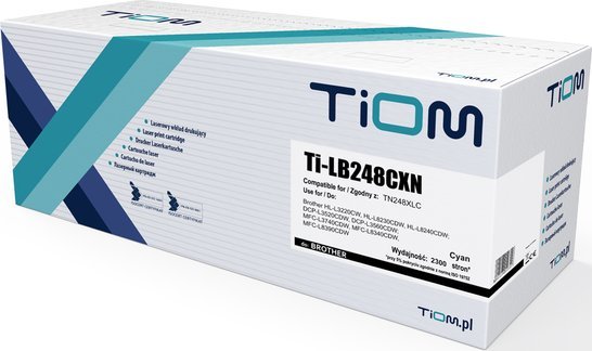 Toner Tiom Toner Tiom pro Brother 248CXN | TN248XLC | 2300 stran | azurová