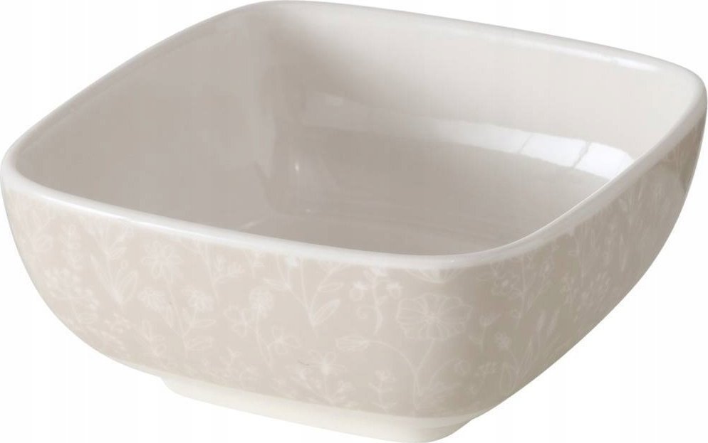 Boltze Sanela čtvercová salátová mísa, polévková mísa, 9 x 9 cm