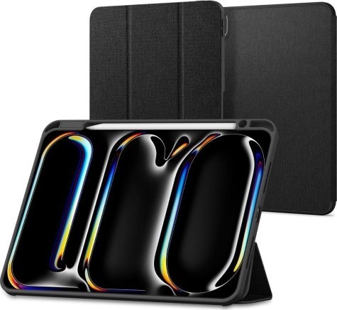 Spigen Pouzdro na tablet Urban Fit - Pouzdro pro iPad Pro 11 (M4, 2024) (černé)