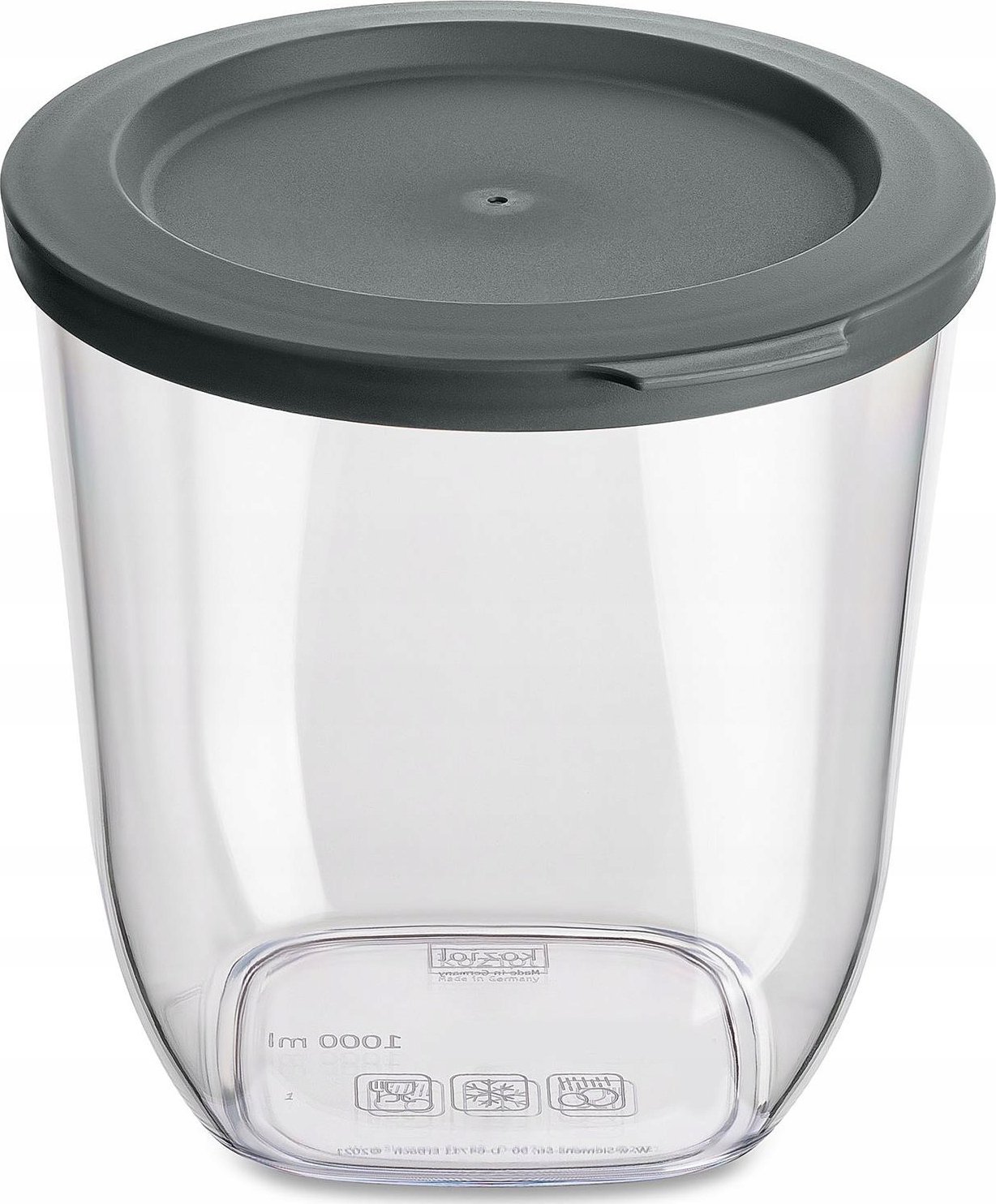Koziol Plastová nádoba na sypké potraviny CONNECT, vzduchotěsná, 1000 ml, KOZIOL
