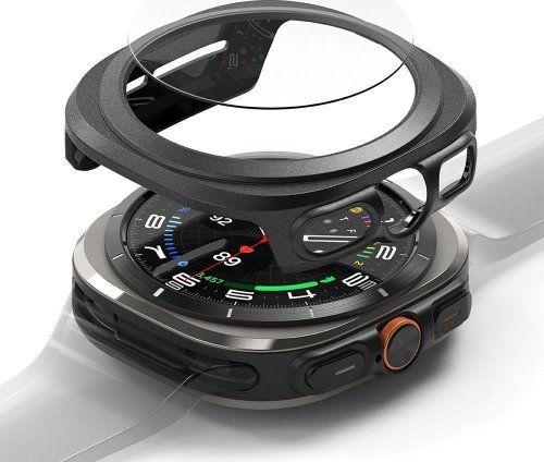 Ringke Ringke SLIM & Tvrzené sklo Galaxy Watch Ultra (47 mm) Titanově černé