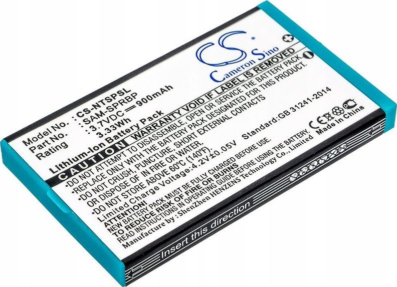 Cameron Sino Dobíjecí baterie typu Sam-sprbp Ags-003 pro Nintendo Advance GBA SP Ags-001 / Cs-ntspsl