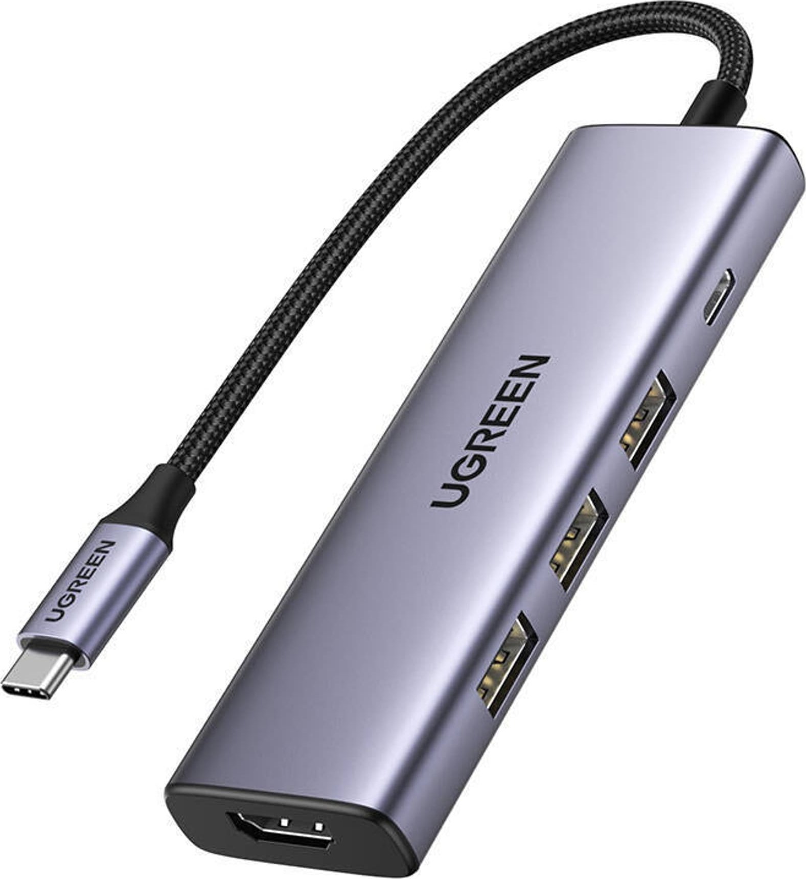 UGREEN Revodok 5-in-1 4K HDMI USB-C Hub mit 3x USB-A 3.0