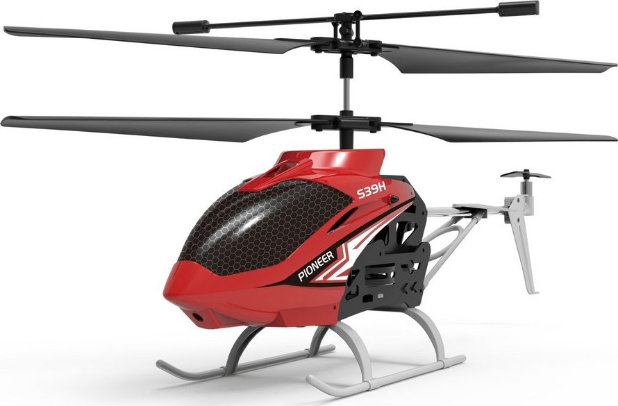 LeanToys Dálkově ovládaný vrtulník S39H SYMA červený
