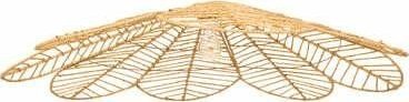 Závěsná lampa Atmosphera Květinová lampa FOLK, O 98 cm