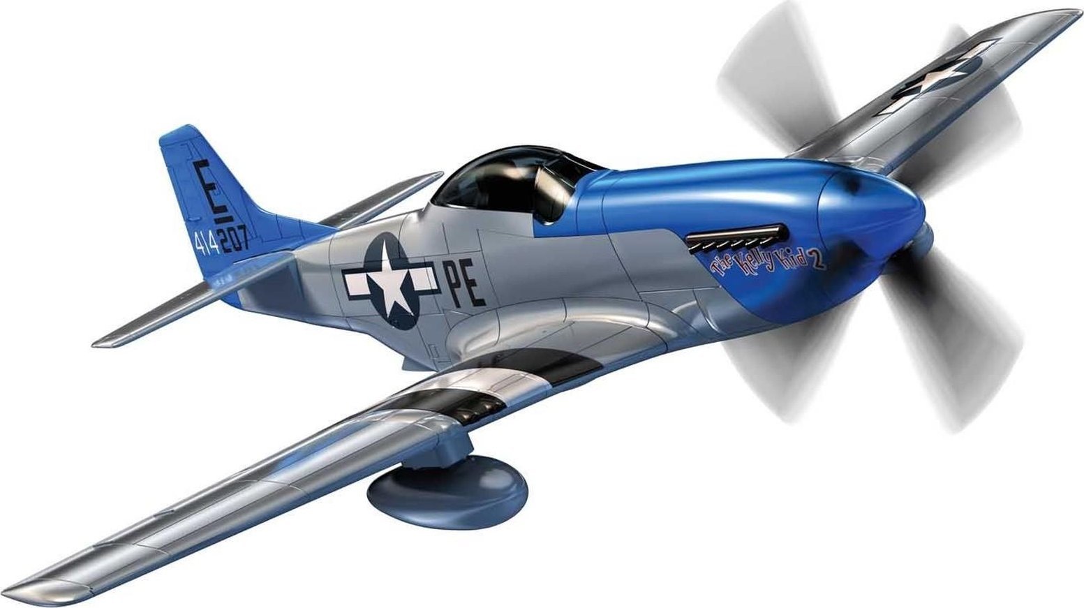 Airfix Airfix RYCHLÁ STAVBA D-Day P-51D Mustang