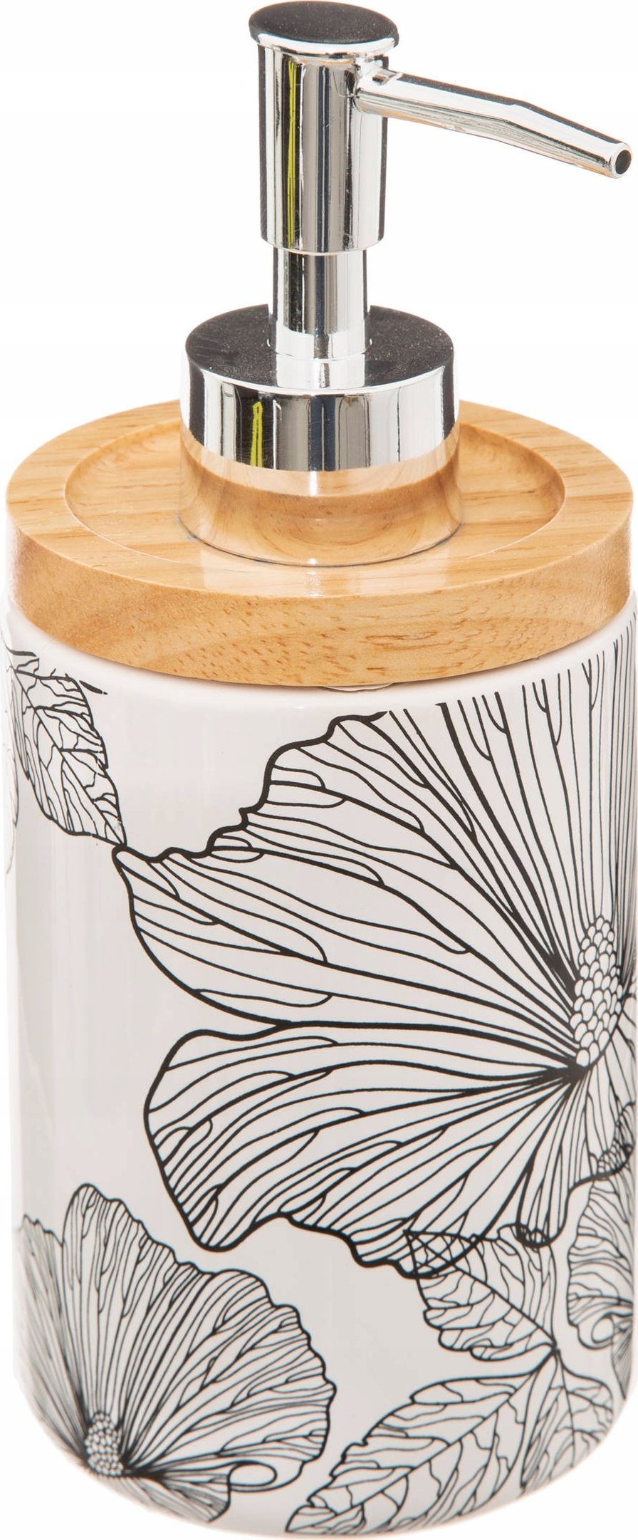 5five Dávkovač mýdla BLACKFLORA Dávkovač mýdla, keramický