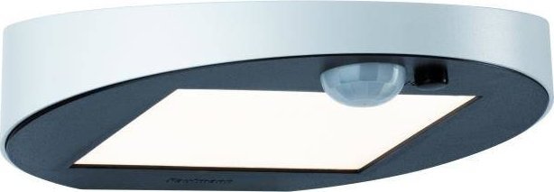 Paulmann nástěnné svítidlo RYSE LED solar 3000K 300lm fasádní svítidlo s pohybem + soumrakové čidlo IP44 bílé