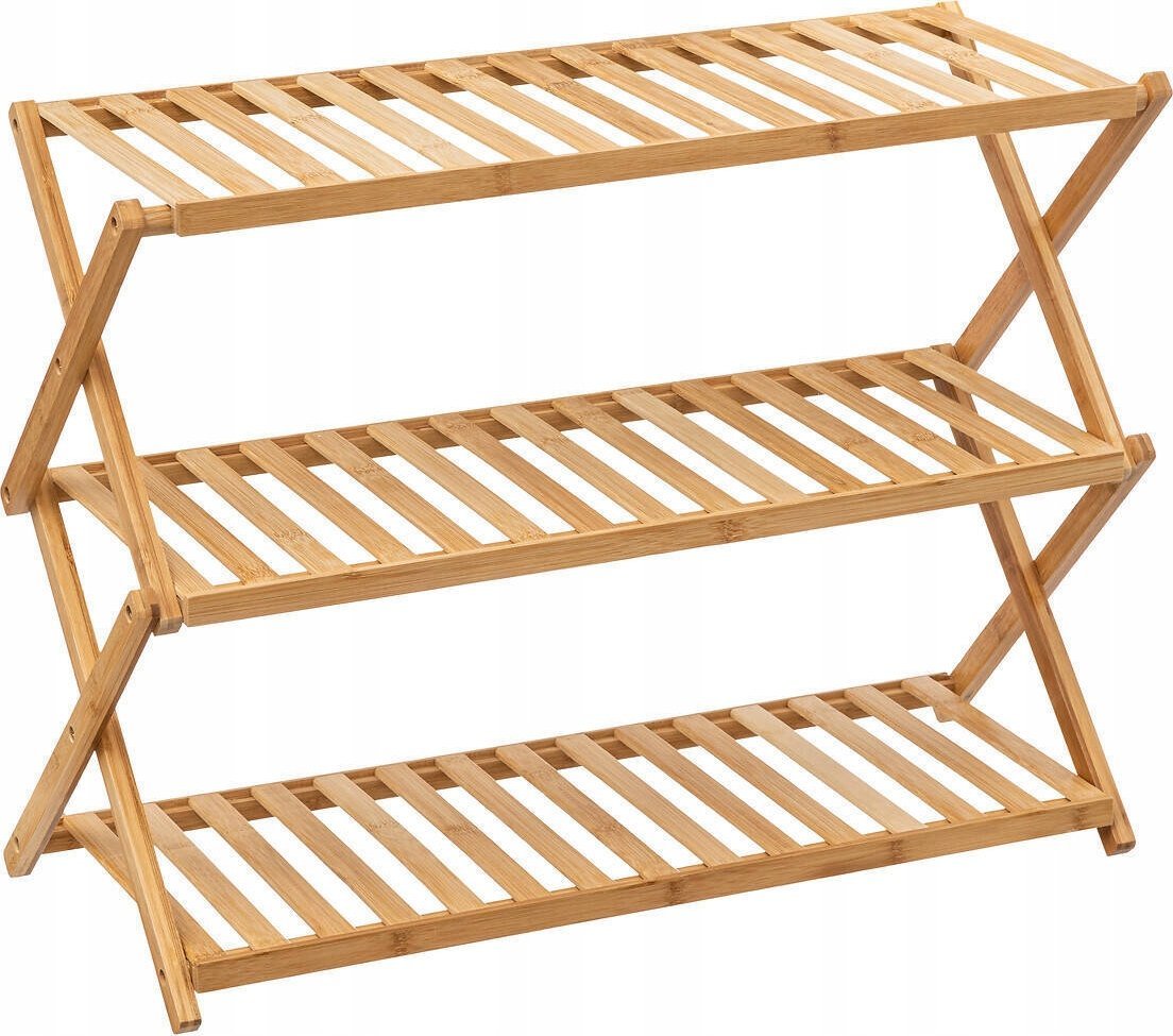 5five Úzký botník, bambus, 70,5 x 28,5 x 52,5 cm