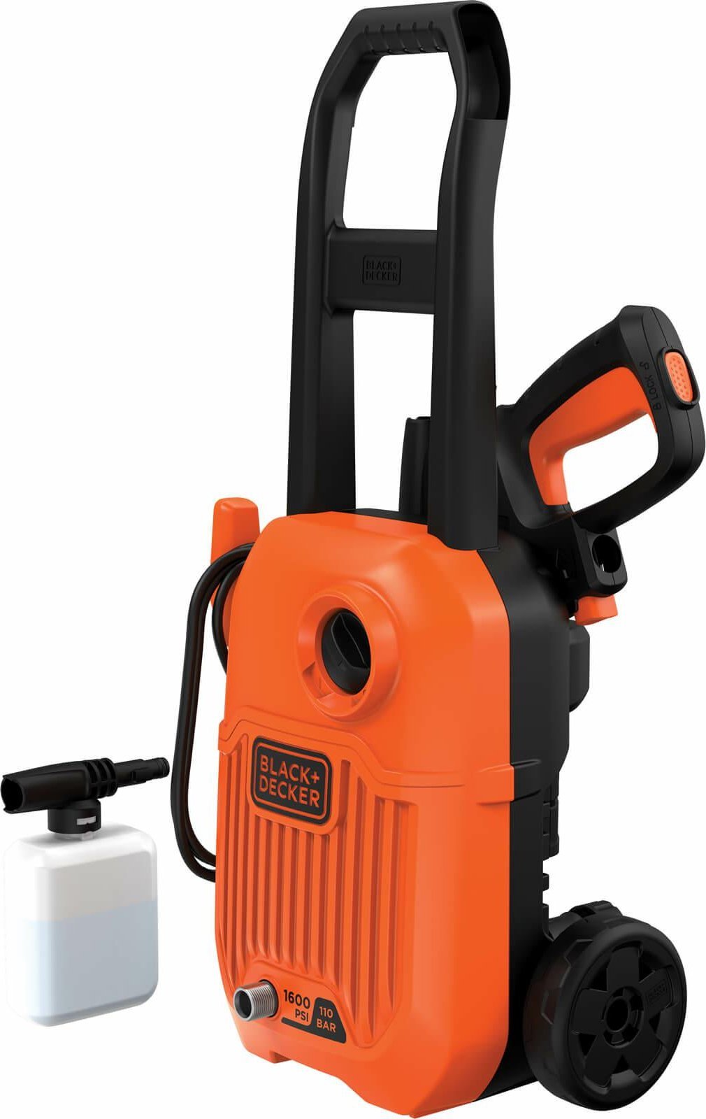 Black+Decker Vysokotlaký čistič BD MYJKA 1300W BDBEPW1300L 110bar