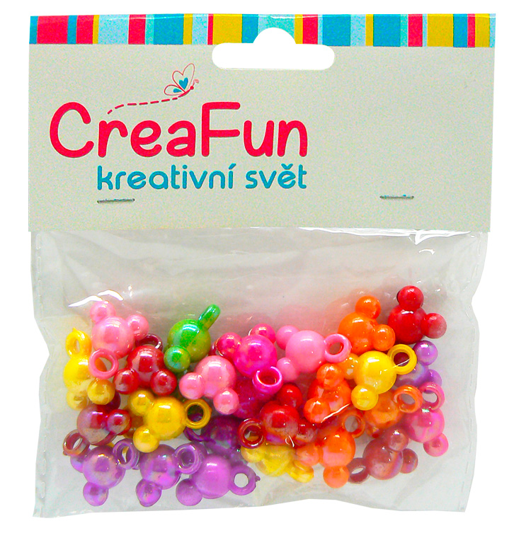 Prívesok medveď, 32ks