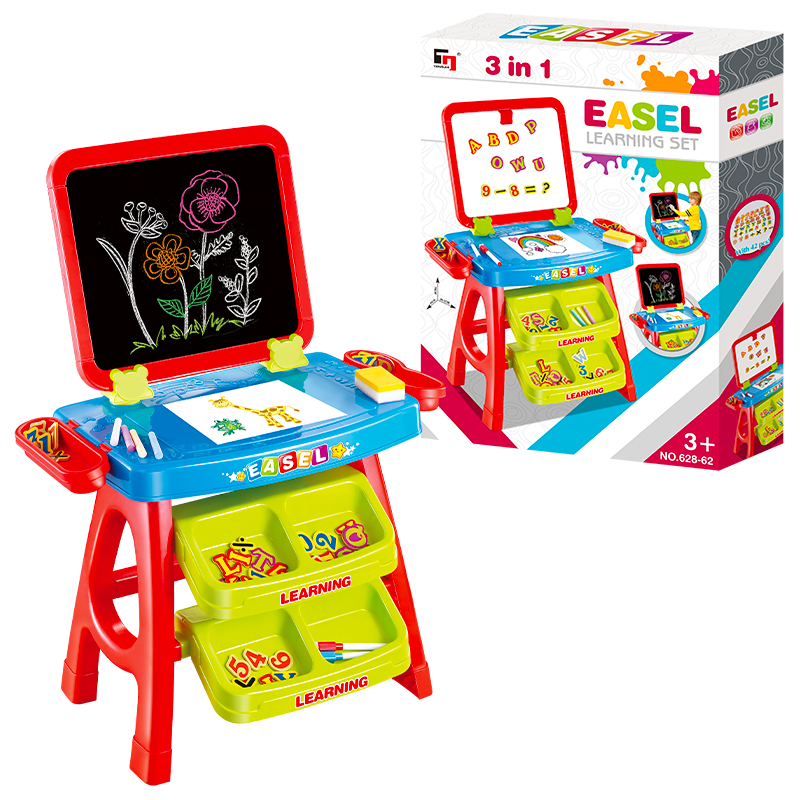 Tabuľa so stolíkom EASEL 2v1