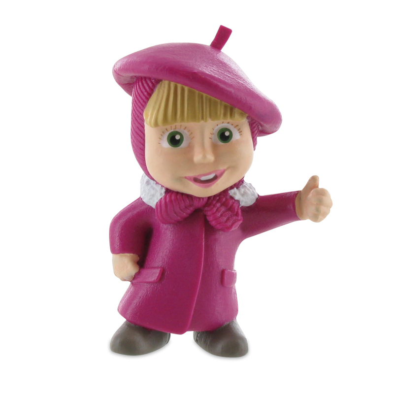 Máša a medveď - Máša maliarka