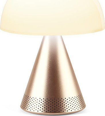 Reproduktor Lexon Lexon Mina Audio L LED lampa s bluetooth reproduktorem zlatá/zlatá LH76MD [H]