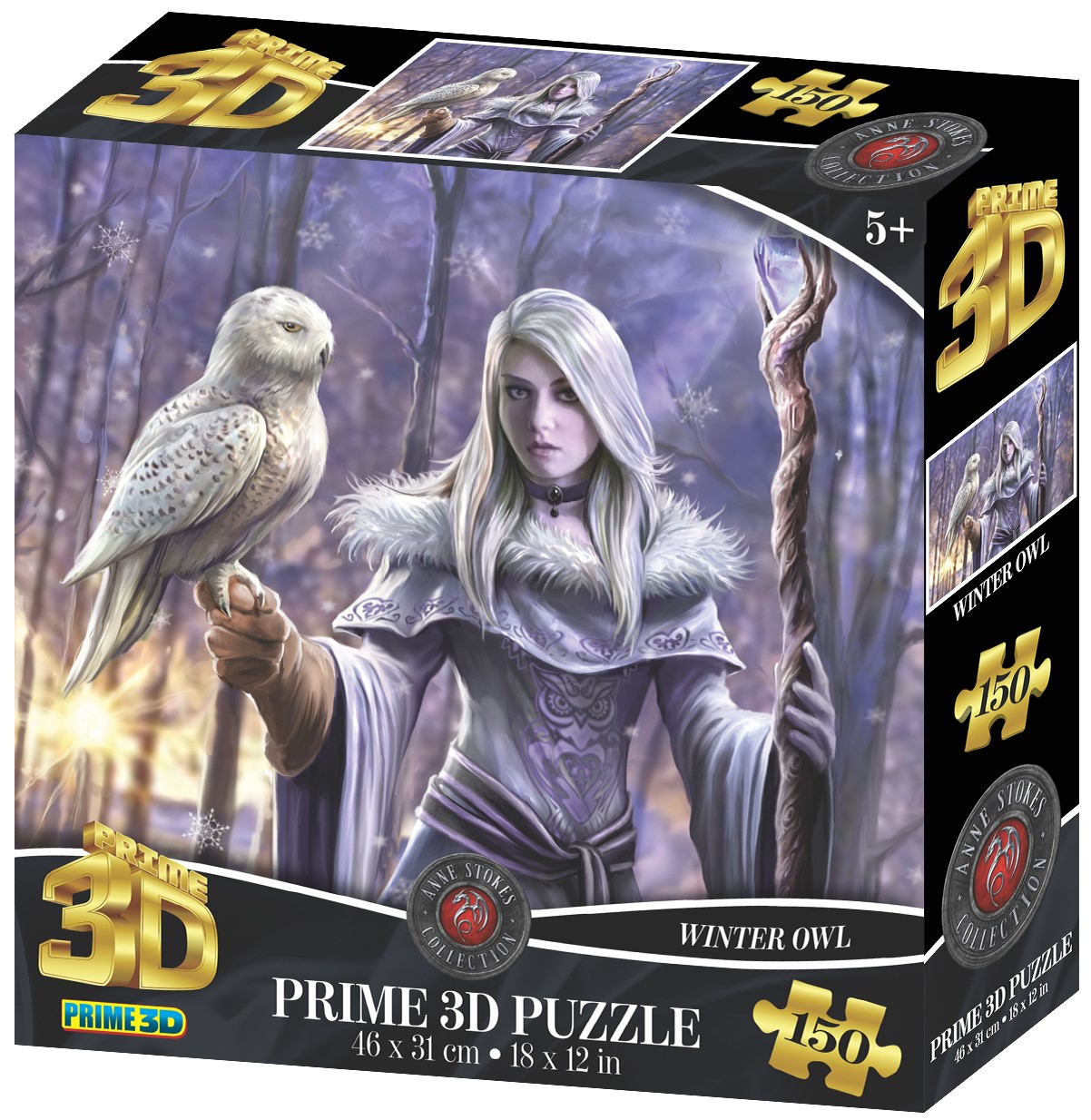 PUZZLE - Zimná sova 150 dielikov
