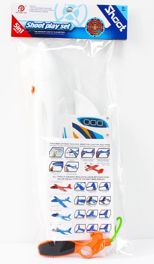 Vystreľovacie lietadlo 45 cm