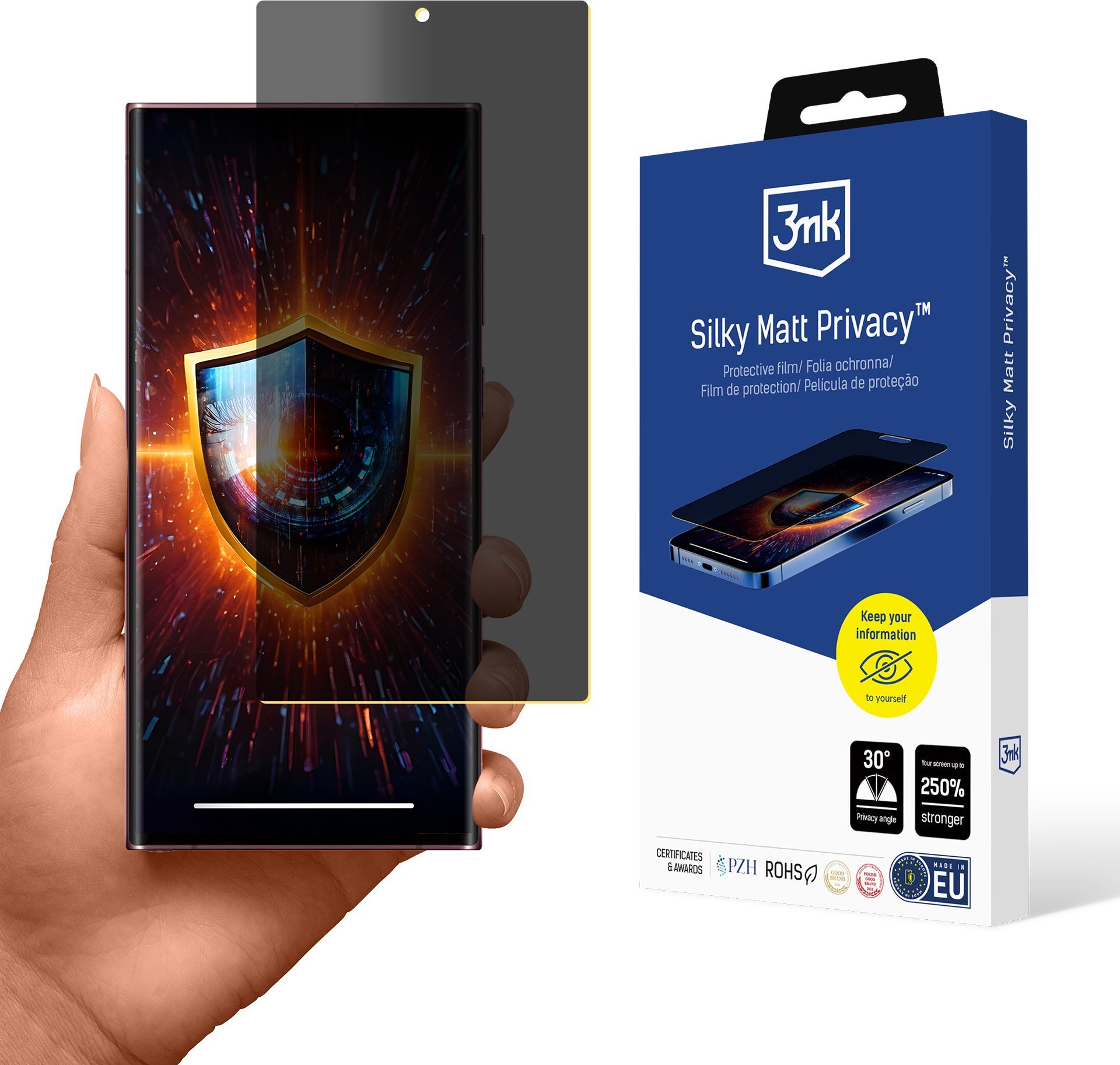 3mk Silky Matt Privacy pro Samsung Galaxy S23 Ultra