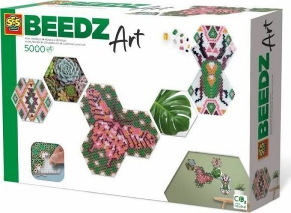 SES Creative Beedz Art Set - Hex dlaždice Botnica (FR)
