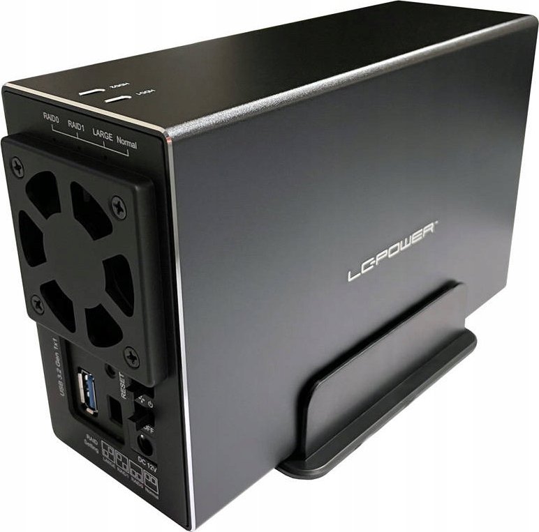 LC-Power LC-Power Geh 8,9cm (2x3,5) kryt LC-35U3-RAID-2