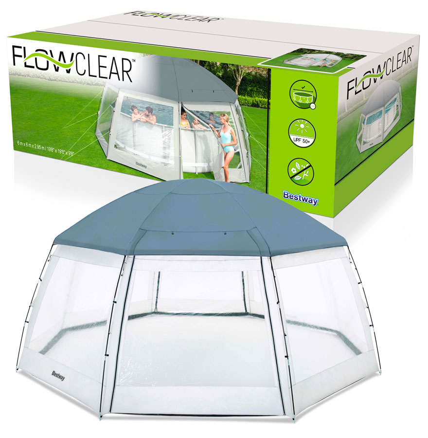 Bazénové zastrešenie pre bazény s priemerom do 488cm