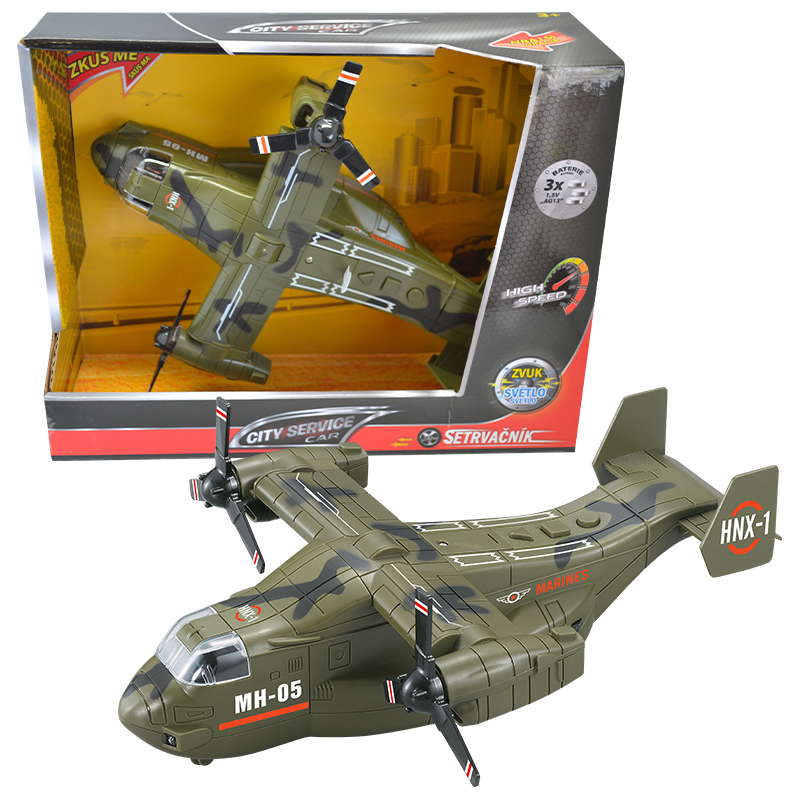 1:16 Lietadlo Osprey tm. zelené